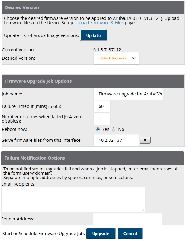 Individual Device Support and Firmware Upgrades
