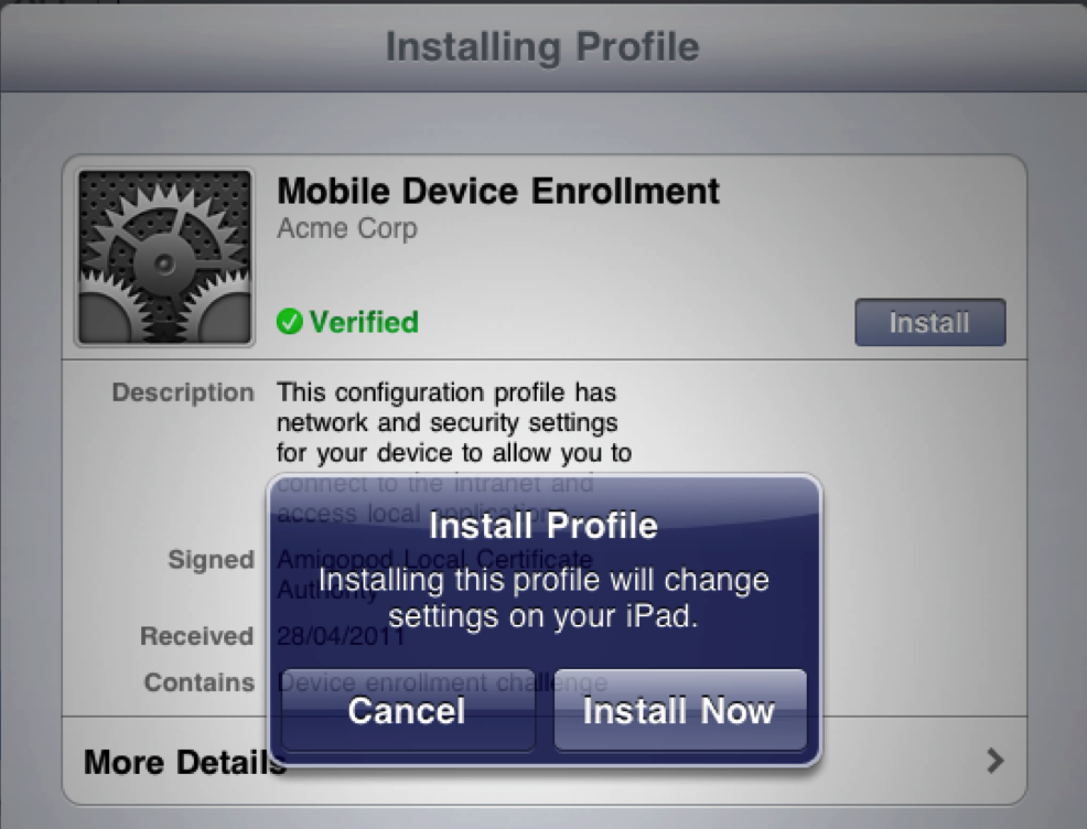 Configuring Provisioning Settings for iOS and macOS Profiles
