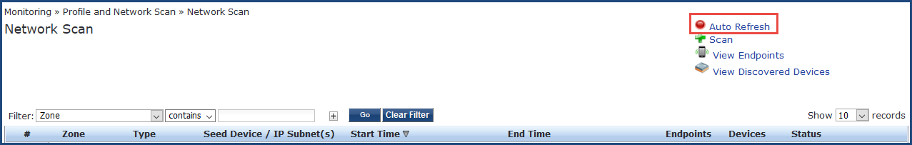 Network Switch Refresh Program Monitoring Network Scans and Subnet Scans