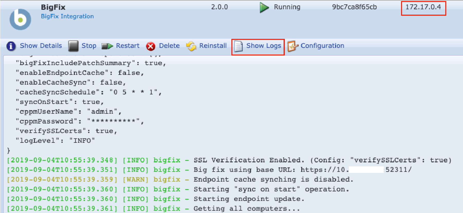 Log Validation