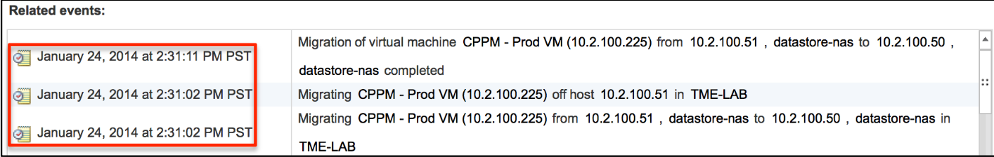 CPPM  VM-500 idle	 failover	 log