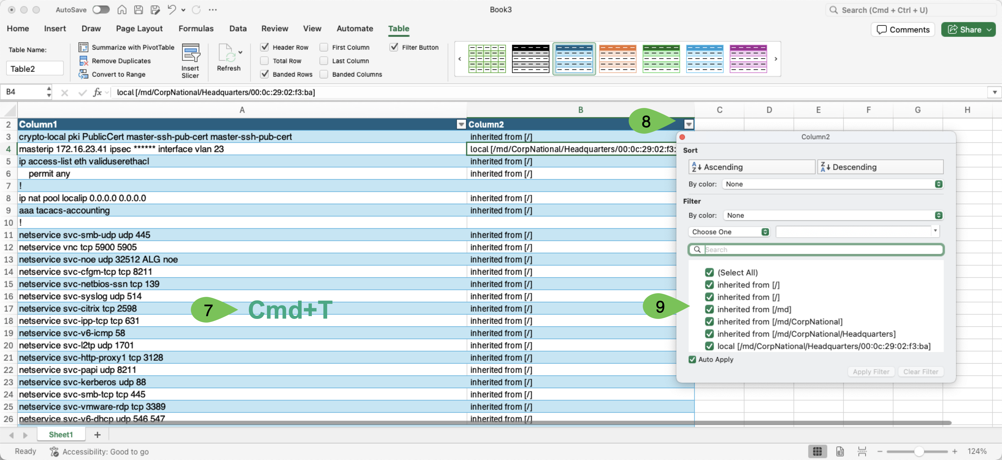 Excel Text to Columns Steps
