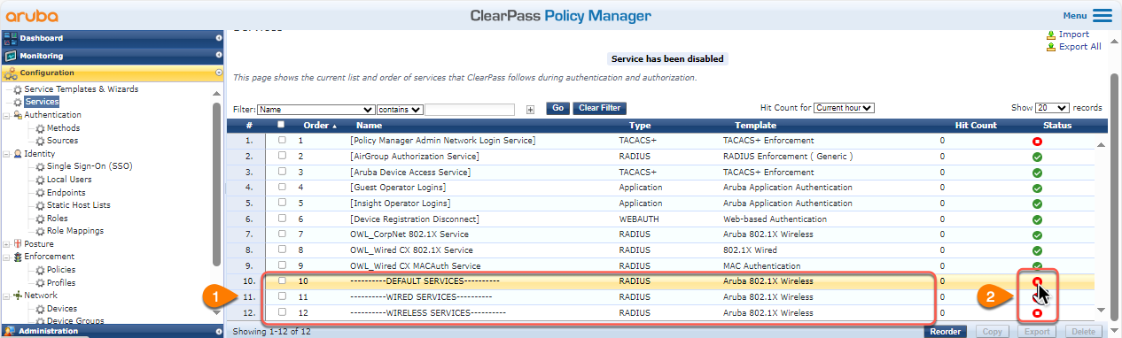 Client Services Configuration | Validated Solution Guide